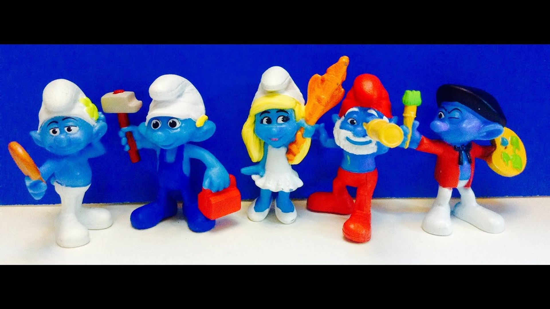 The Smurfs Movie Figures McDonalds Happy Meal - video Dailymotion