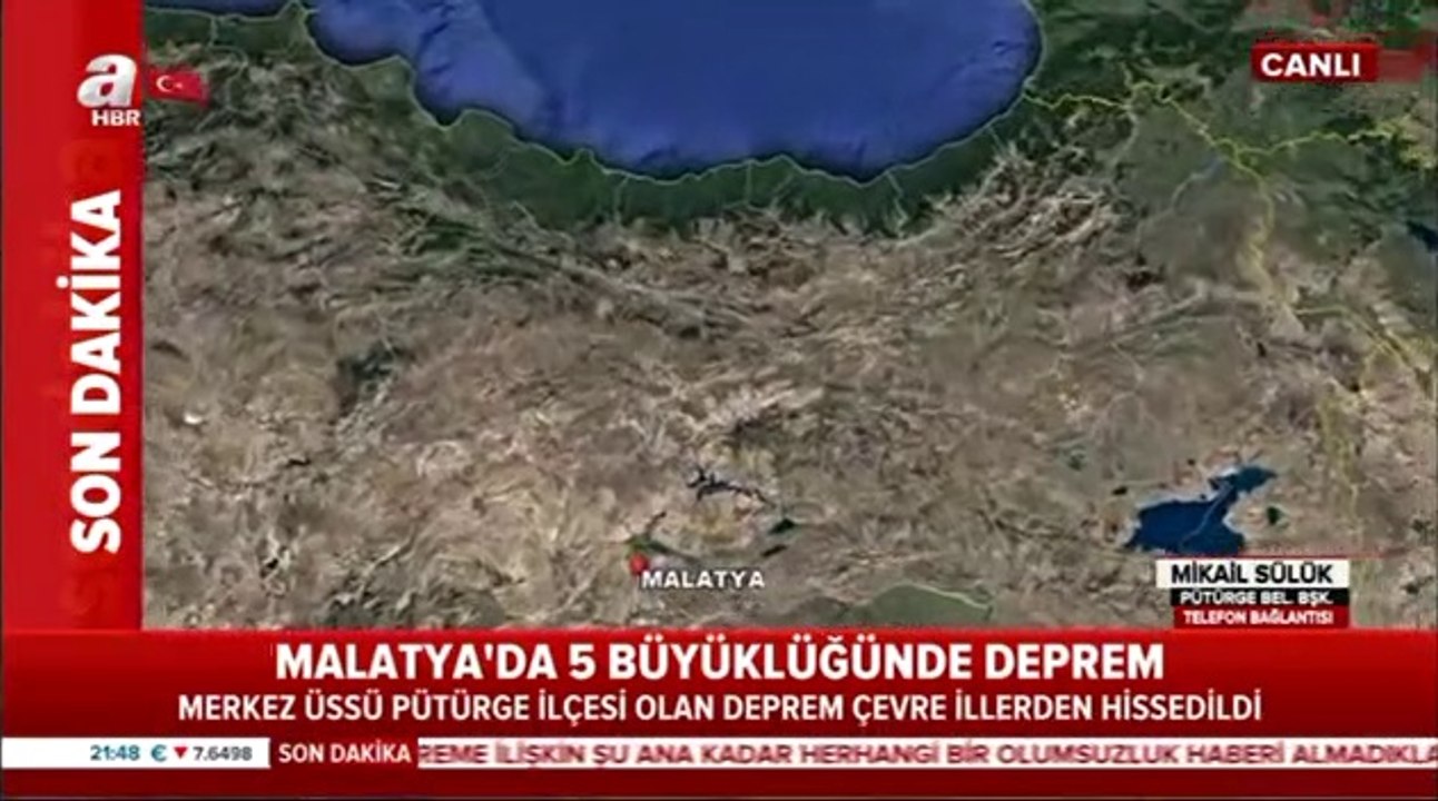 Malatya'da 5.0 şiddetinde deprem oldu! Birçok ilde hissedildi