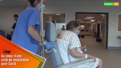 L'Avenir - Reportage au coeur d'une unité de revalidation post-Covid