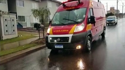 Menina de 10 meses é socorrida após se afogar com ponta de lápis