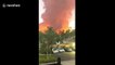 Fires rage at Amazon warehouse in San Bernardino, California