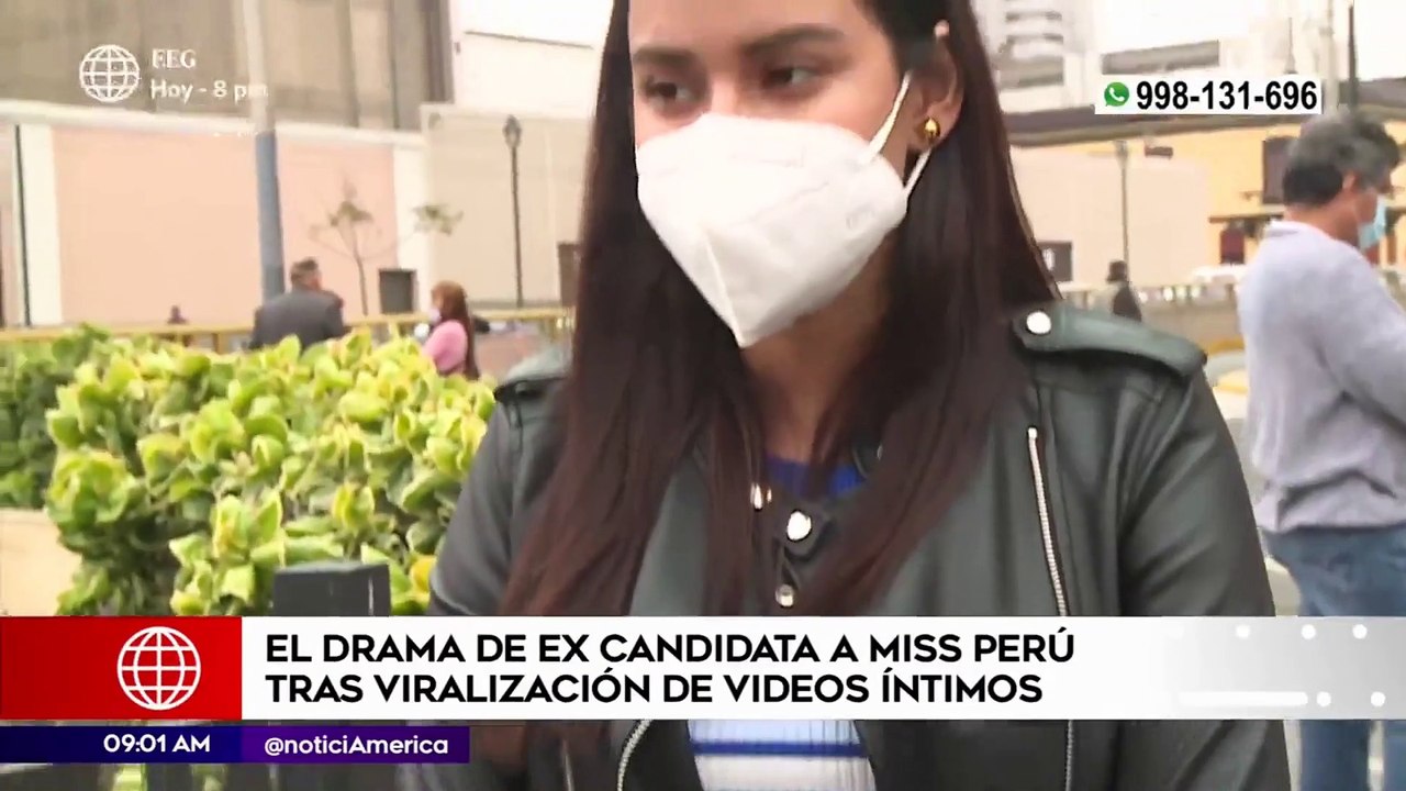 Primera Edición: El drama de la ex candidata a Miss Perú tras viralización de videos íntimos