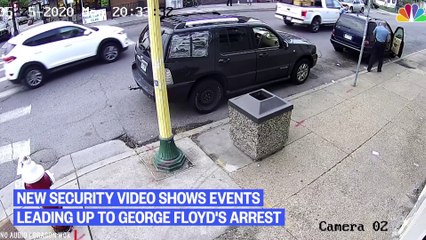 New Security Video Shows Events Leading Up To George floyd