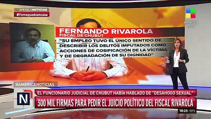 Récord de firmas para remover al fiscal Rivarola: catalogó una violación como "desahogo sexual"