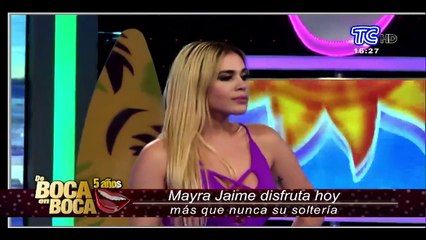 Mayra Jaime disfruta hoy más que nunca su soltería
