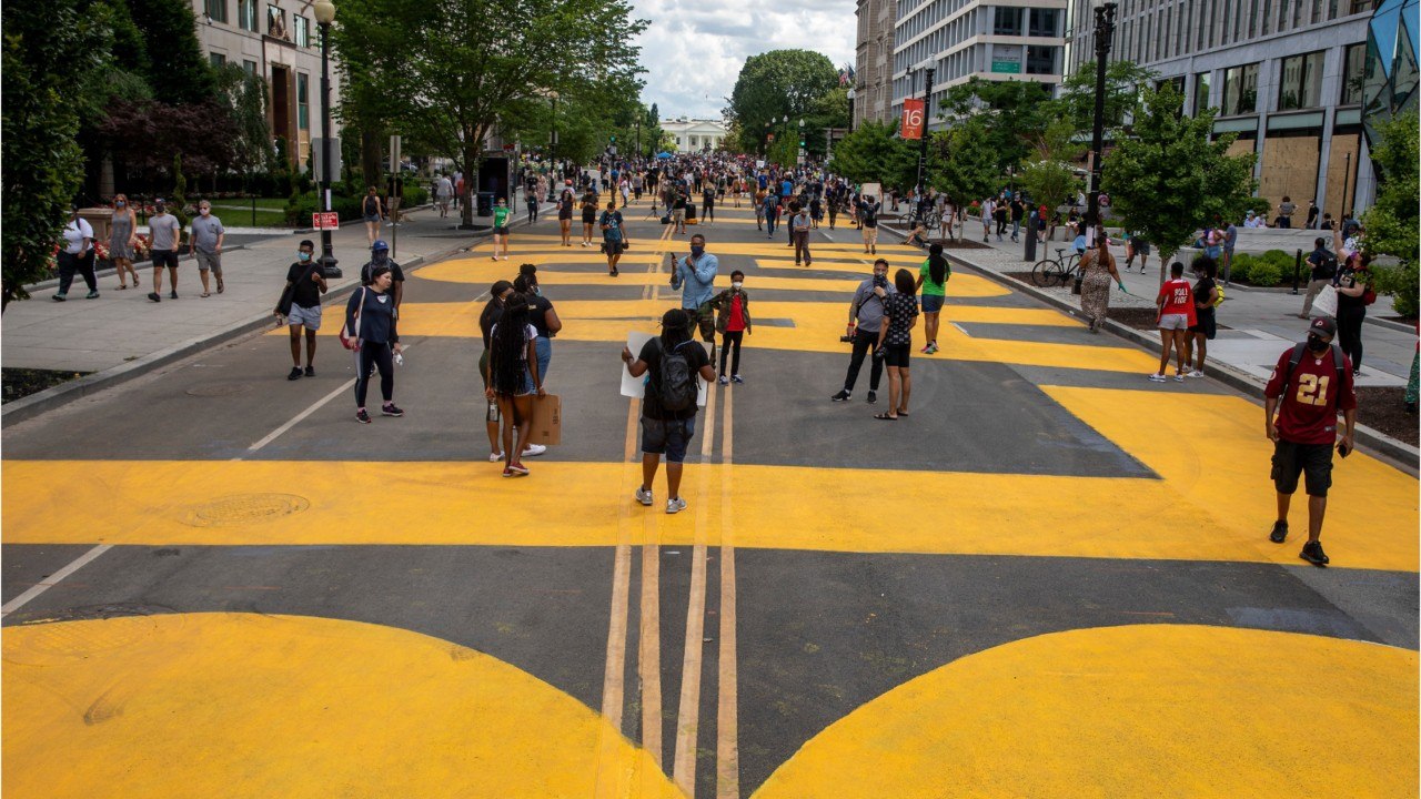 D.C. Mayor Has 'Black Lives Matter' Painted Near White House
