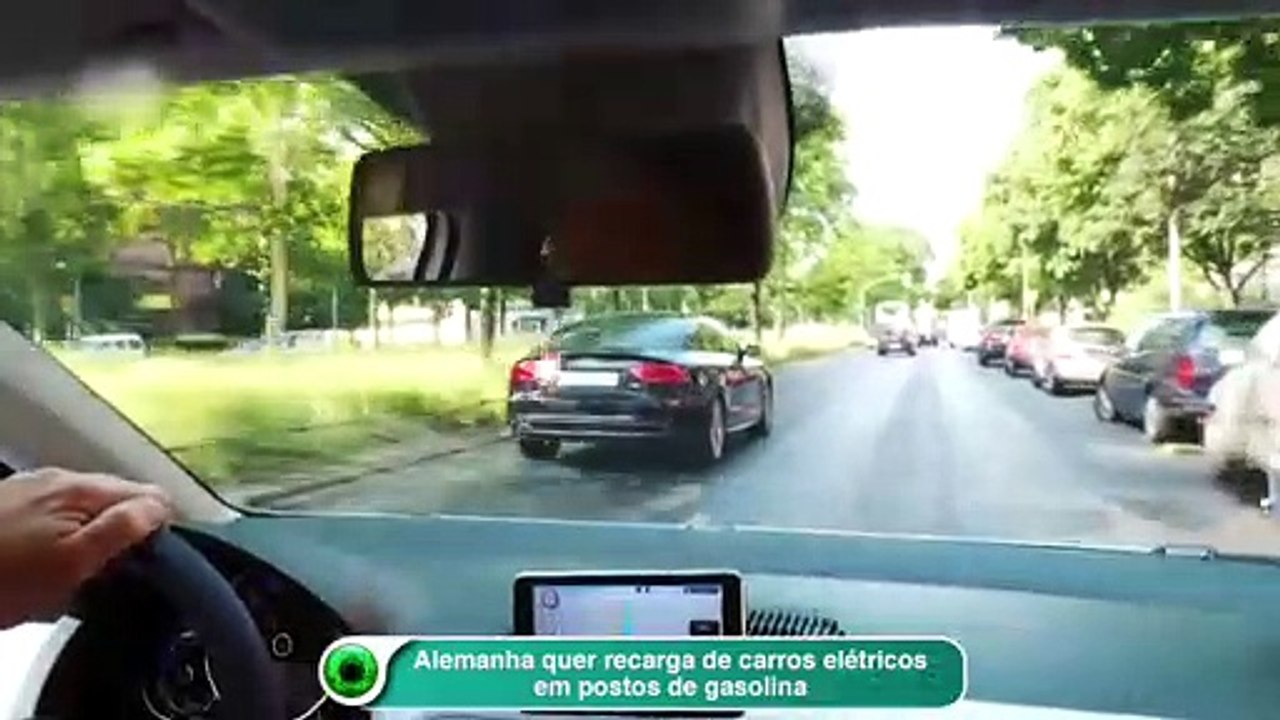 Alemanha quer recarga de carros elétricos em postos de gasolina
