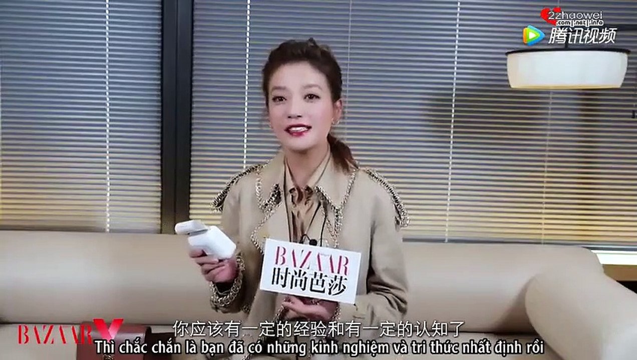[Phỏng vấn Bazaar] Triệu Vy Châu Đông Vũ quả nhiên là "nâng lên được, đặt xuống được"