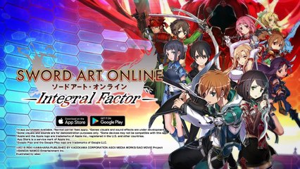 Sword Art Online : Integral Factor - Trailer officiel