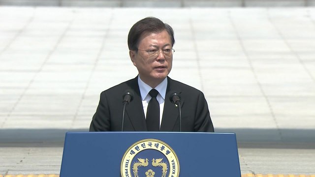 문 대통령 평화의 한반도 만드는 것은 국가 책무 / YTN