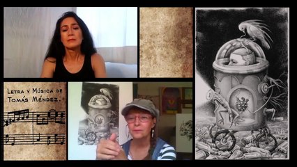 El Arte de la Canción | Rocío Coffeen y su dibujo de la canción "Cucurrucucú paloma"