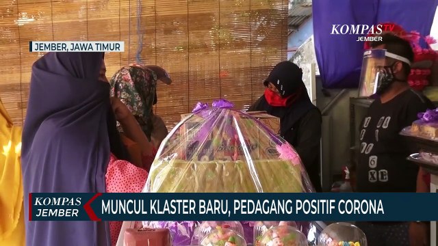 Pedagang Pasar Tradisional Klaster Baru Penyebaran Covid-19