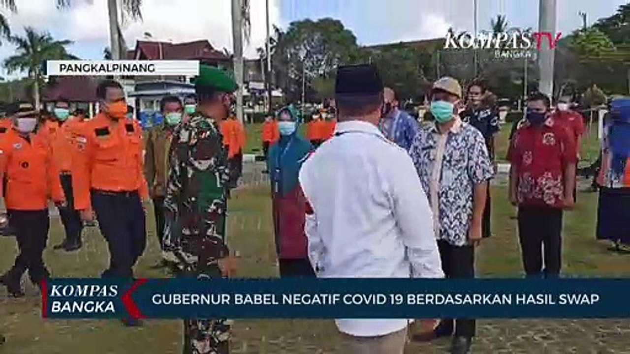Rapid Test Rekatif, Gubernur Babel Dinyatakan Negatif Covid 19 Berdasarkan SWAP