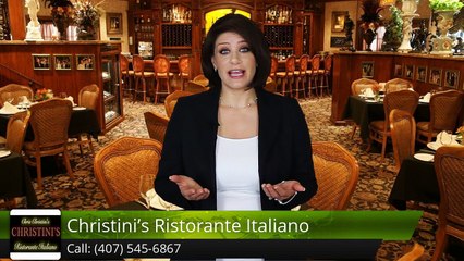 Christini's Ristorante Italiano OrlandoSuperbFive Star Review by Brian F.