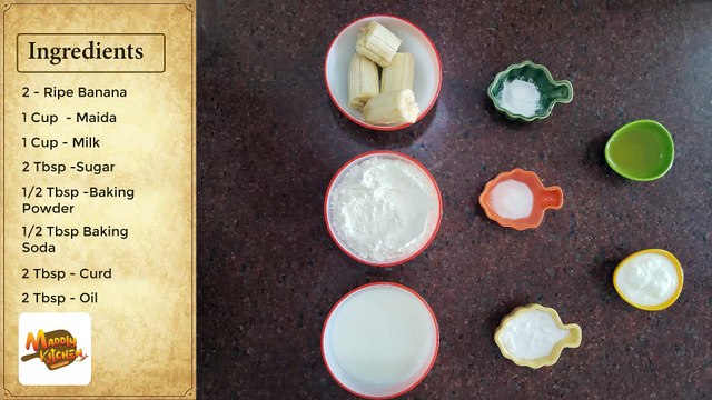 Banana Pancake Recipe | Eggless Pancakes | Easy Pancake Recipe - Maddlykitchen