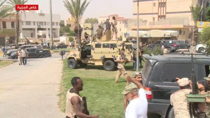 مدينة ترهونة بيد مقاتلي قوات الوفاق