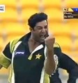 Wasim Akram stamp break bowling his carrer