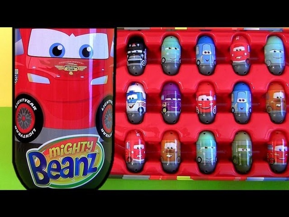 Lightning McQueen Tin Can Mighty Beanz Cars 2 Storage Case Store