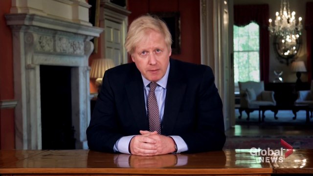 Corona virus British Prime Minister Boris Johnson Announces next steps in U.K Lockdown