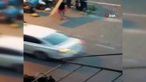 At arabalı 4 kadın hırsız önce kameraya ardından polise yakalandı