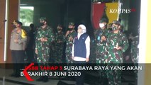 Khofifah Evaluasi PSBB Surabaya Raya Tahap III