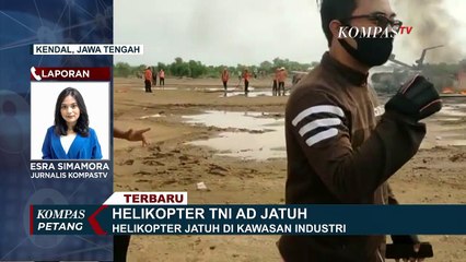 Video herunterladen: Helikopter TNI Angkatan Darat Jatuh, 3 Orang Meninggal Dunia