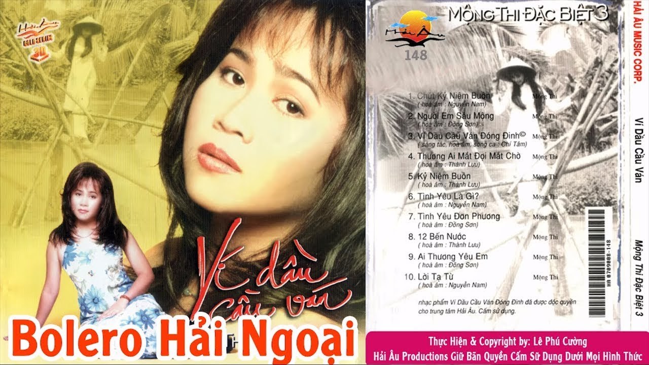 NHẠC BOLERO HẢI NGOẠI - TIẾNG HÁT MỘNG THI ĐẶC BIỆT 3 - LK VÍ DẦU CẦU VÁN ĐÓNG ĐINH