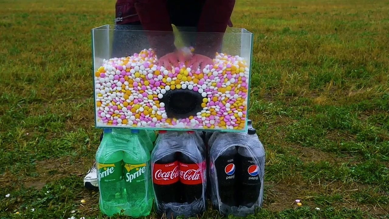 Mentos vs coca cola fun experiment