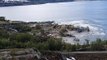 El corrimiento de tierra que arrastra al mar casas enteras en Noruega