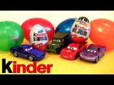 Disney Surprise Eggs CARS Holiday Edition Lightning McQueen by Funtoys Disney Toy Review