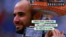 Andre Agassi completes career Grand Slam
