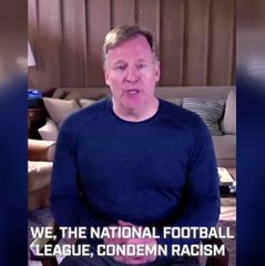 Download Video: Goodell admits NFL was wrong to silence players' race protests