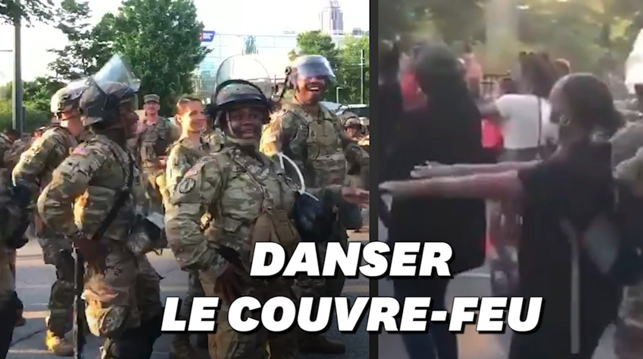 Mort de George Floyd: À Atlanta, la garde nationale danse la macarena