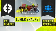 Dota2 - Evil Geniusses vs. business associates - Game 2 - ESL One Birmingham 2020 - Lower Bracket - NA