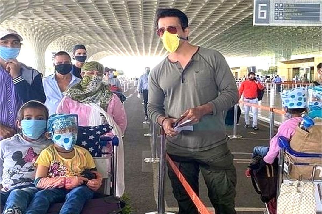 Sonu Sood airlifts 173 Uttarakhand migrants to Dehradun