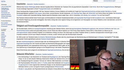 Tavistock Institut: Psychologie vom feinsten