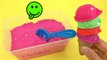 Kinetic Sand Ice Cream Fun Learning Fruit Names and Colors with Velcro Cutting Fruit Fun for Kids