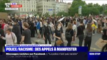Les images de la manifestation à Lyon contre le racisme et les violences policières