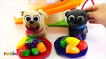 Puppy Dog Pals Morning Routine Brushing Teeth, Taking a Bath, and Eating Breakfast