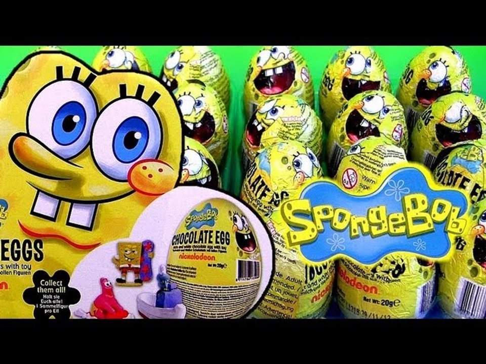 Kinder surprise hot sale spongebob