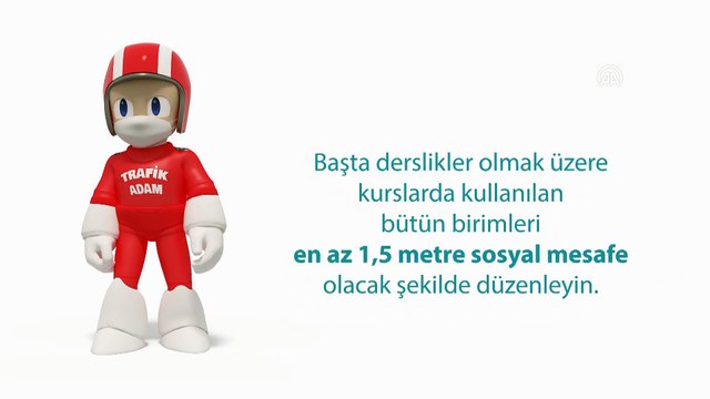 MEB, ehliyet kursu ve sınavlarında alınacak koronavirüs önlemlerini açıkladı -ANKARA