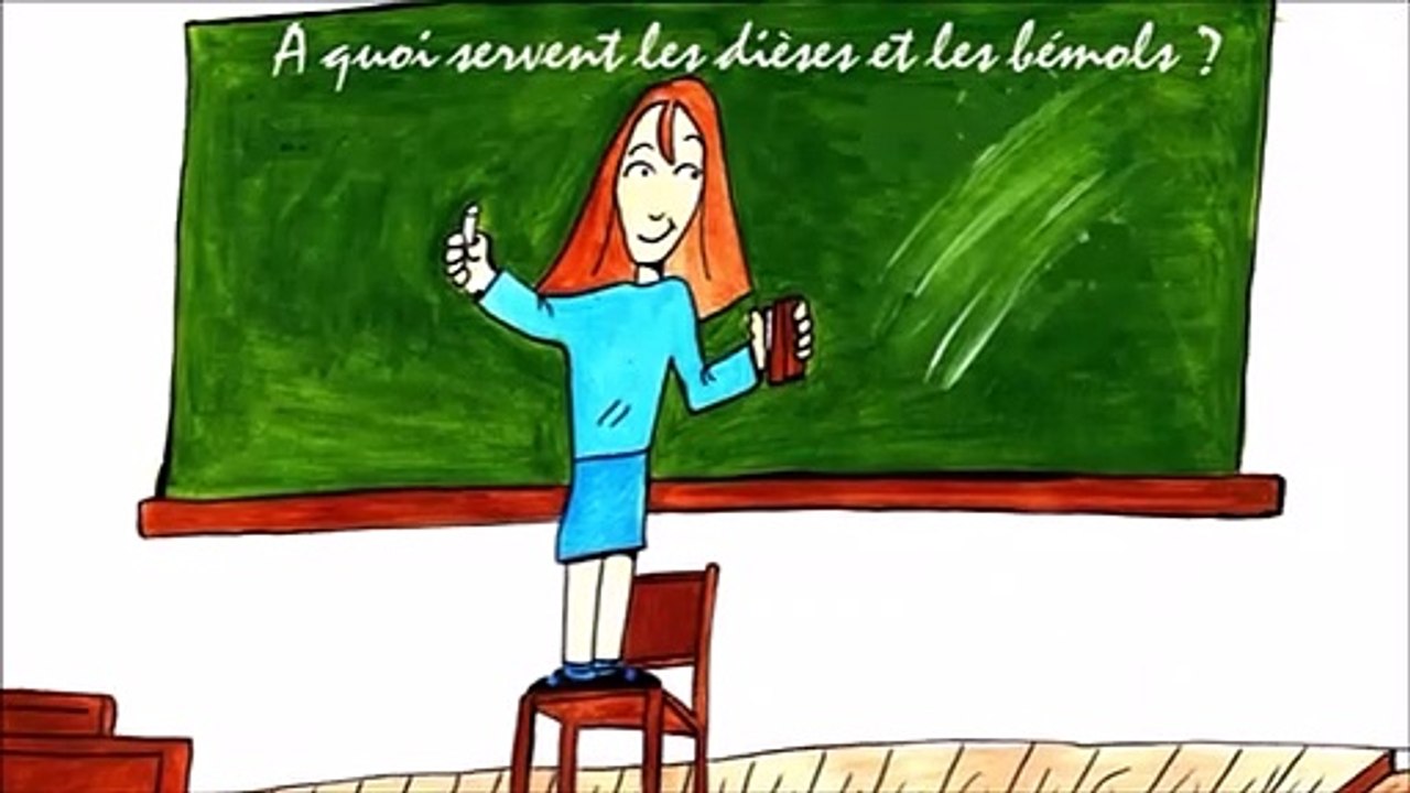 Les Leçons de Musique de Chloé : 4- Les dièses et les bémols