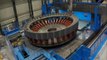 The process of making giant gears is only available at ultra-modern mechanical plants