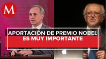López-Gatell reconoce aportación de Mario Molina sobre el uso de cubrebocas