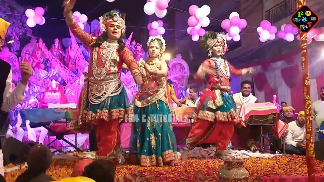 Latest Beautiful Radha Krishna Jhanki Dance 2020