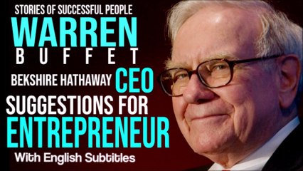 CEO Suggestions for Entrepreneur by Warren Buffet II Stories of succcessful people II Reader is Leader