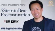 5 Steps to Beat Procrastination by Jim Kwik II Stories Of Success People II Reader is Leader