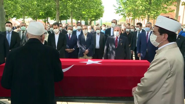 Eski Refah Partisi Genel Başkanı Ahmet Tekdal, son yolculuğuna uğurlandı (2) - ANKARA
