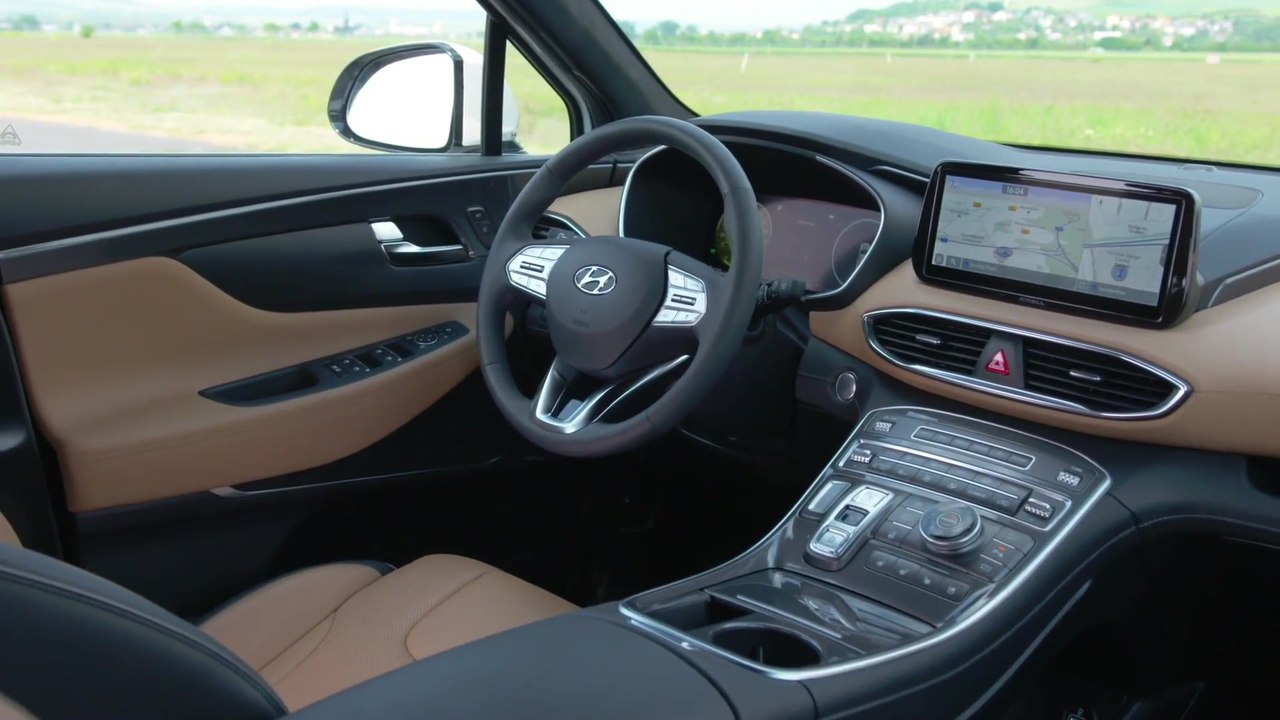 Der Hyundai Santa Fe - Neue hochwertige Optionen im Interieur