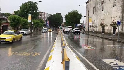 Sağanak etkili oldu - EDİRNE